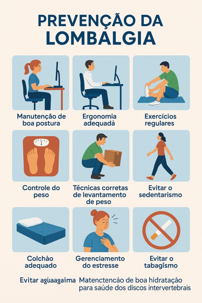 Prevencao da Lombalgia Dor lombar,Dor nas costas