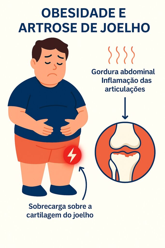 obesidade artrose joelho Artrose de joelho,Artrose,Dor no joelho